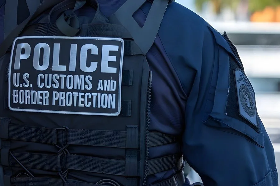 Miami police. US customs and boarder protection